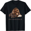Port Protection Alaska Wild Grizzly Bear Nature Port Protection Brown Grizzly Bear In Snow Alaska Pacific NW T-Shirt - Black