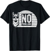 Teetro No Probllama Cool Llama Sunglasses Humor Animal T-Shirt - Black