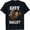 Royal Ball Python Supplies Snake Owner Herpetology Funny Ball Python Lover Balls Reptile Keeper Snake Owners T-Shirt - Black