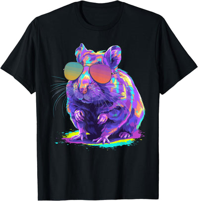 Cute Hamster Art for Men Women Kids Syrian Hamster Lover T-Shirt