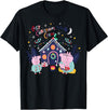 Peppa Pig Cozy Christmas T-Shirt - Black