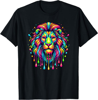 Colorful Pop Art Lion Lions T-Shirt
