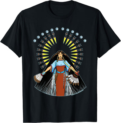 Cow Com White Buffalo Calf Woman T-Shirt