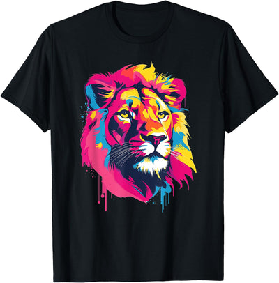 Colorful Lion T-Shirt