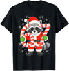 Funny Raccoon Christmas 67 Meme Tee PJm Men Women 67 Meme Polar Bear Funny Christmas PJm Men Women Family T-Shirt - Black