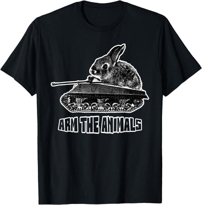 Arm the Animals Rabbit Army Tank Top
