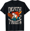 Death to Tyrants Retro Rabbit Meme T-Shirt in Black