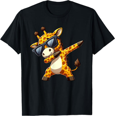 Cool Giraffe Dabbing T-Shirt
