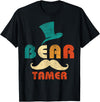 Funny Bear Tamer Shirts Tizy Apparel Bear Tamer Costume T-Shirt T-Shirt - Black