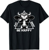 InkfulMerch Meat Lover Carnivore Diet Cow Steak Eat Beef Carnivore T-Shirt - Black