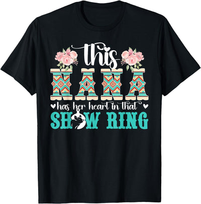 Pig Show Nana Grandma Proud T-Shirt