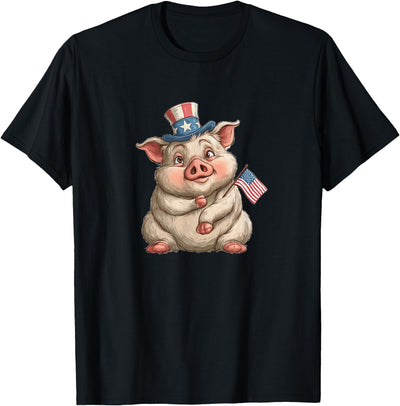 Awesome US Pig T-Shirt