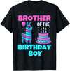 gaming gamer Birthday Llama Pinata Family Apparel Brother Birthday Boy Llama Pinata Party Family mathing Men T-Shirt - Black
