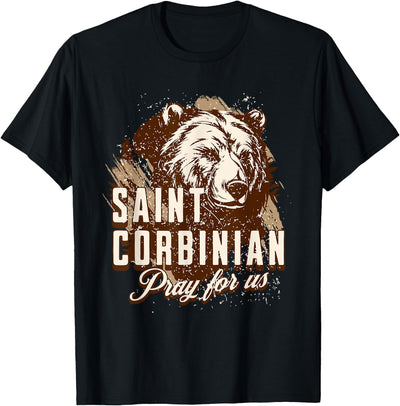 St Corbinian German Saints German Catholic Bear T-Shirt