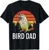 Green Cheek Conure Shirt & Green Cheek Conure Gift Green Cheek Conure Parrot Bird Dad T-Shirt - Black