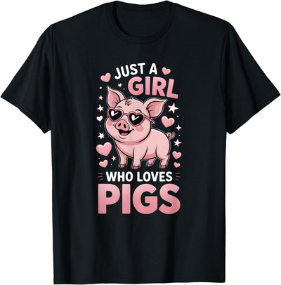 Pig & Gifts for Girls Pig T-Shirt