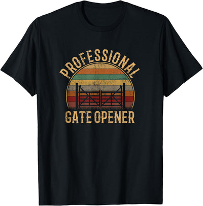 Professional Gate Opener Cow T-Shirt