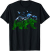 Nature Forest Trees Mountains Bear Wildlife Shirts Bear Nature Outdoor Mountains Forest Trees Bear Wildlife T-Shirt - Black