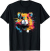 Cool Hamster on colorful painted Hamster T-Shirt - As Pictured