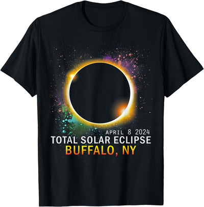 New York Totality Total Solar Eclipse 04 08 24 Buffalo April T-Shirt