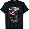 Great Smoky Mountains National Park Souvenirs Gatlinburg Tennessee Souvenirs Bears Gifts TN American Flag T-Shirt - Black