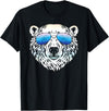 Sunglasses Zoo Mega Cool Polar Bear T-Shirt - Black