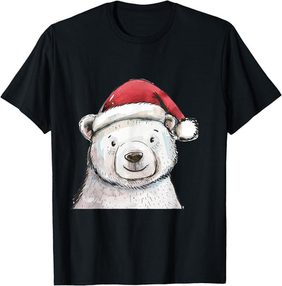 Merry Christmas Gifts For The Whole Family Christmas Holiday Season Xmas Polar Bear T-Shirt