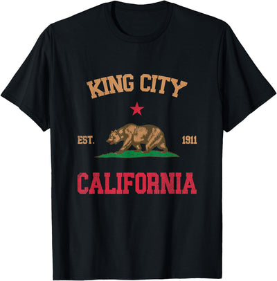 King City California Bear Republic Tee