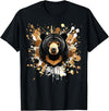 Sun Bear by AKH Sun Bear Splatter Art, Sun Bear Illustration, Sun Bear T-Shirt - Black