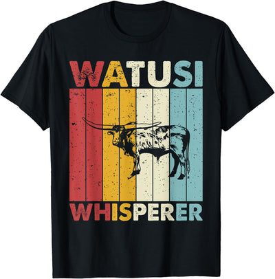Women Kids Cattle Dad Mom Cow Whisperer Farmer Breeder T-Shirt