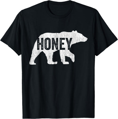 Honey Bear Matching Family Camping Bear Funny Honey T-Shirt
