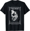 Bride Groom Wedding Bachelorette Halloween Gothic Halloween Bride Groom Wedding Bachelorette Party T-Shirt - Black
