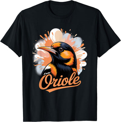 Oriole Retro Vintage Name Apparel Bird Oriole Tshirt Retro Vintage Gift for Men Women Boy Girl Bird T-Shirt