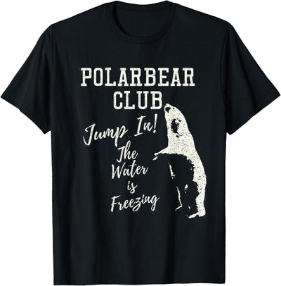 2018 Polar Bear Club Vintage Distressed Tee shirt Polar Bear Club Freezing Water Vintage Distressed T shirt T-Shirt