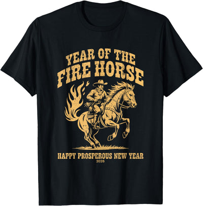 FireHorse Fest Year of The Fire Horse 2026 Western T-Shirt