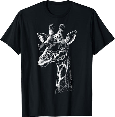 Giraffe Sunglasses T-Shirt