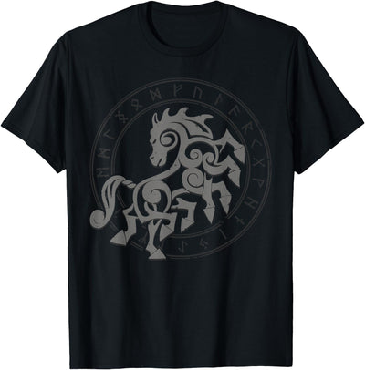 Norse mythology designs Norse Horse Sleipnir T-Shirt