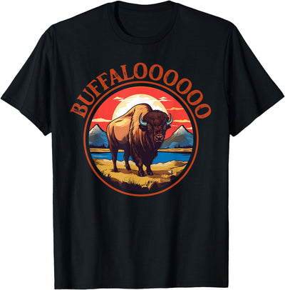 Lucky Buffalo Casino Slot Machine Buffalooooo Bison Gambling T-Shirt