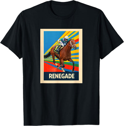 Handicapping Horse Gear Renegade Horse, Horse Racing, Santa Anita, Del Mar, Horses T-Shirt