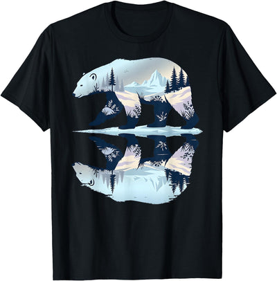 Polar Bear Arctic Wildlife Nature Animal T-Shirt