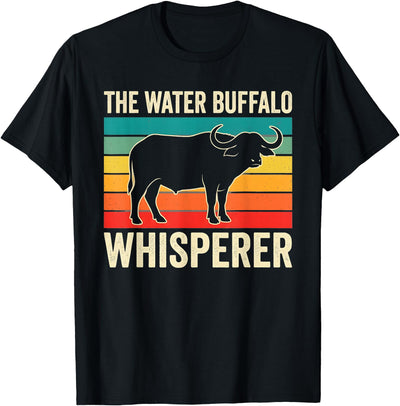 Cow Water Buffalo Design Whisperer T-Shirt