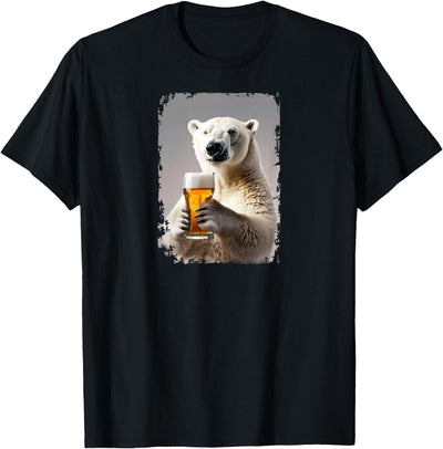 Polar bear Beer Design Polar bear Beer T-Shirt