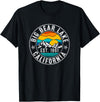 Vintage Style Big Bear Lake Retro 70s 80s Big Bear Lake California CA T-Shirt - Black