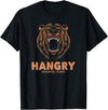 RTG Colorado Ski Snow Fun Tees and Designs Hangry Bear Breckenridge Colorado Mountains Hungry Funny T-Shirt - Black