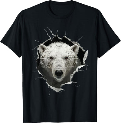 Funny Polar Bear Design Polar Bear T-Shirt
