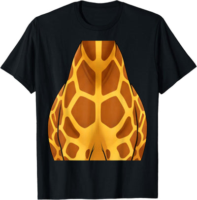 Funny Giraffe Body Halloween Outfit T-Shirt