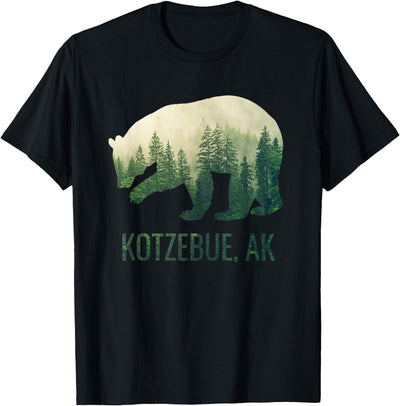 Kotzebue Grizzly Bear Southeast Alaska Forest Wildlife T-Shirt