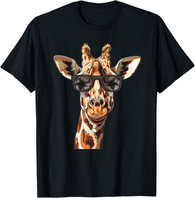 Giraffe Sunglasses T-Shirt