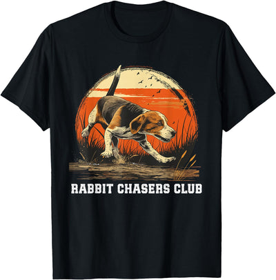 Rabbit Chasers Club Beagle Hunting T-Shirt