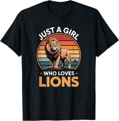 Girls Lion T-Shirt